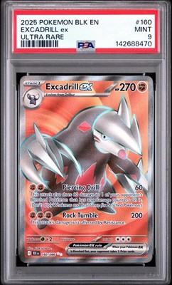 Excadrill ex 160/086 Sv: Black Bolt Holo for sale online | eBay