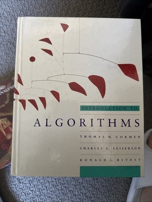 Introduction to Algorithms Hardcover