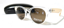 Kenneth Cole Reaction KC1301 NEW Sunglasses 51-21-145 Clear  frosted plastic