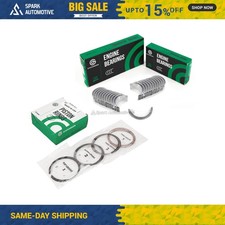 Piston Rings Main Rod Bearings Fit 93-03 Ford Probe Mazda Protege 626 2.0l