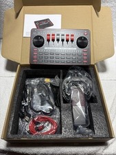 G3 Audio Mixer for Podcast Equipment Bundle Live Sound Card for Streaming Aud