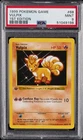 1999 POKEMON BASE SET 1ST EDITION #68 VULPIX PSA 9