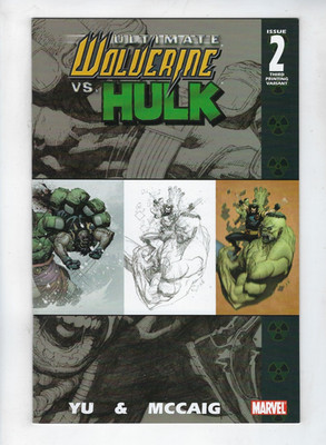 Ultimate Wolverine vs. Hulk # 2 Marvel Comics 3rd Ptinting 2006 NM