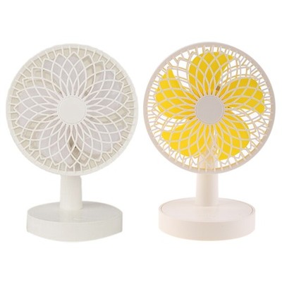 Portable Personal Fans USB Charging Table Fan 90° Rotatable Shaking for Head 3 S