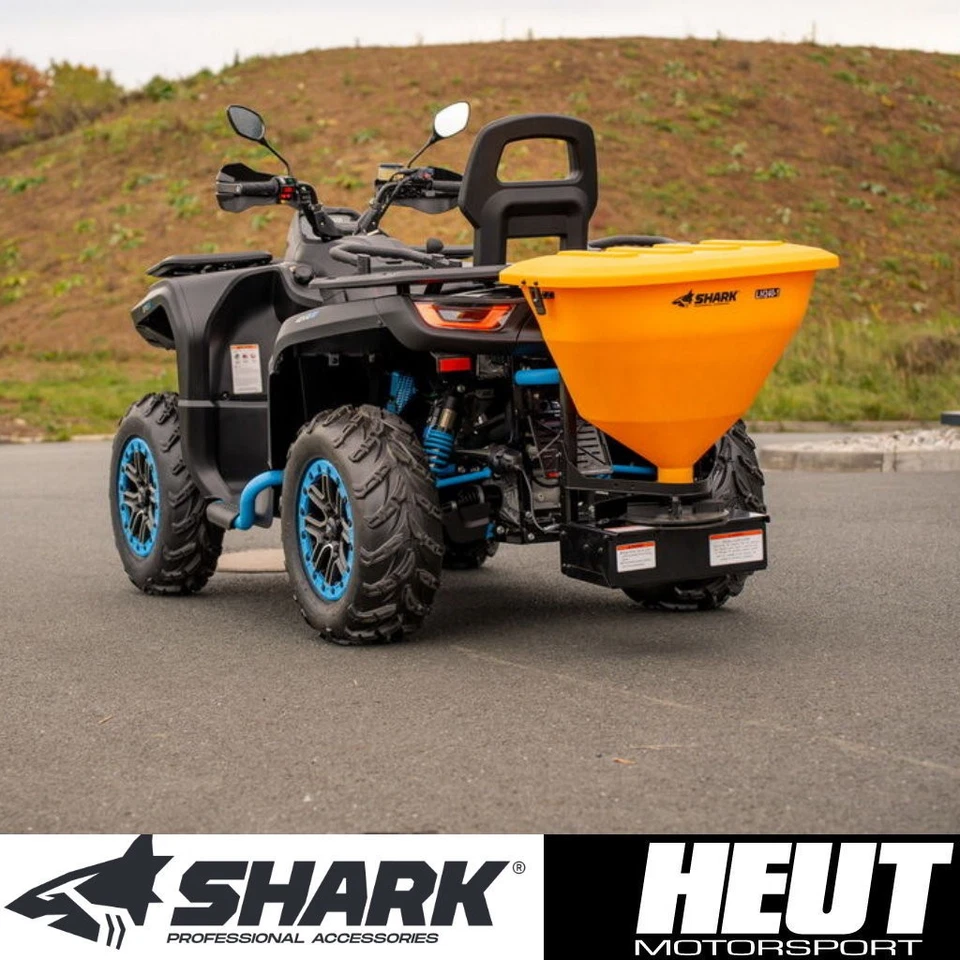 SHARK 100 kg ATV UTV Winterdienst Salzstreuer  Streuer Salz Granulat  Saatgut - Bild 4 von 4