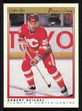 1990-91 OPC Premier #95 Robert Reichel Rookie