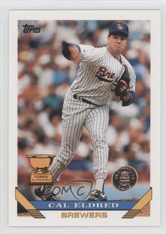 1993 Topps Inaugural Colorado Rockies Cal Eldred #590 0q3
