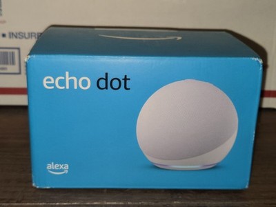 Sealed! Amazon Echo Dot 5th Gen C2N6L4 Bluetooth Smart Speaker - Glacier White