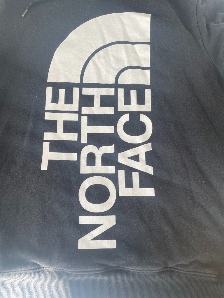 The North Face Men's Hoodie - Black and White - Size Large thumbnail 2