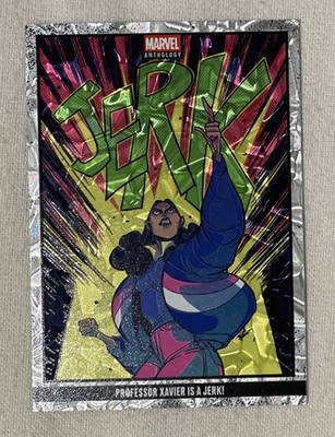 Marvel Anthology Professor Xavier  Is a Jerk  #2/5 SSP   Ultra Rare /5