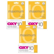 3X OXY 10 Acne Pimple Medication 10g   Treatment for Stubborn Breakouts