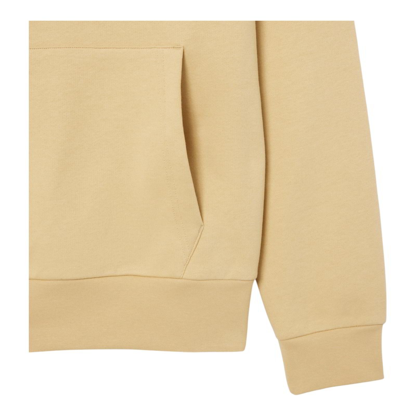 Lacoste Classic Fit Overhead Hoodie Beige image 6