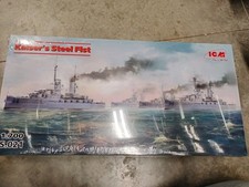 ICMS021 1:700 ICM Kaiser's Steel Fist (contains 4 battleship kits)