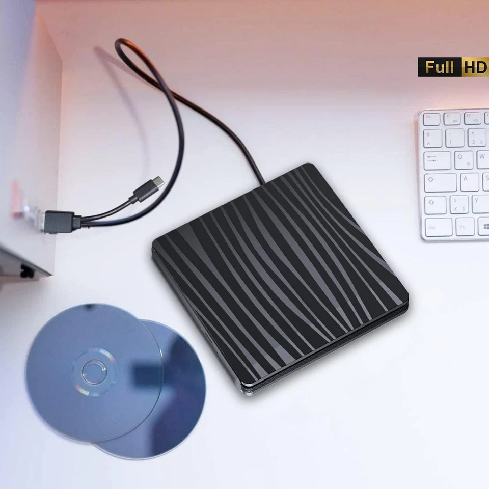 Pioneer-Matschita-LG-HP-Hatachi Extern Bluray Brenner SD/TF Slot USB-C-.-Top Neu - Bild 2 von 4