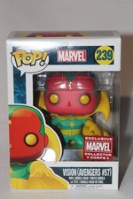 VISION Funko Pop! #239 Bobble-head Exclusive Marvel Collector Corps Avengers