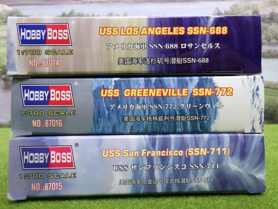 HobbyBoss 1:700 Konvolut vers. U-Boote in OVP (VU) D2567 - Bild 3 von 4