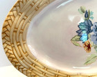 Tracy Porter Cottage Rose Collection Hand Painted Floral 13.5"x8.5" Snack Trays — photo 7