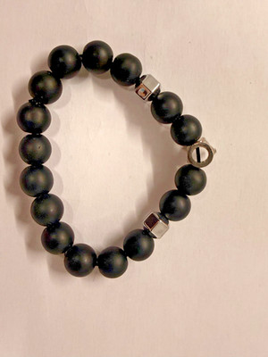 Kristall Lavasteine Armband Perlen Schmuck Krone Angst Geschenk