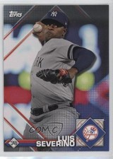 2020 Topps Stickers Luis Severino Charlie Blackmon #79/38 1b1w