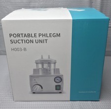 1000ml Portable Veterinary Suction Machine for Home Use 110V Model H003-B, NEW