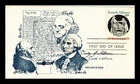 REVOLUTIONARY WAR FRENCH ALLIANCE FLAGS SCARCE  1978 TUDOR HOUSE CACHET FDC UNAD