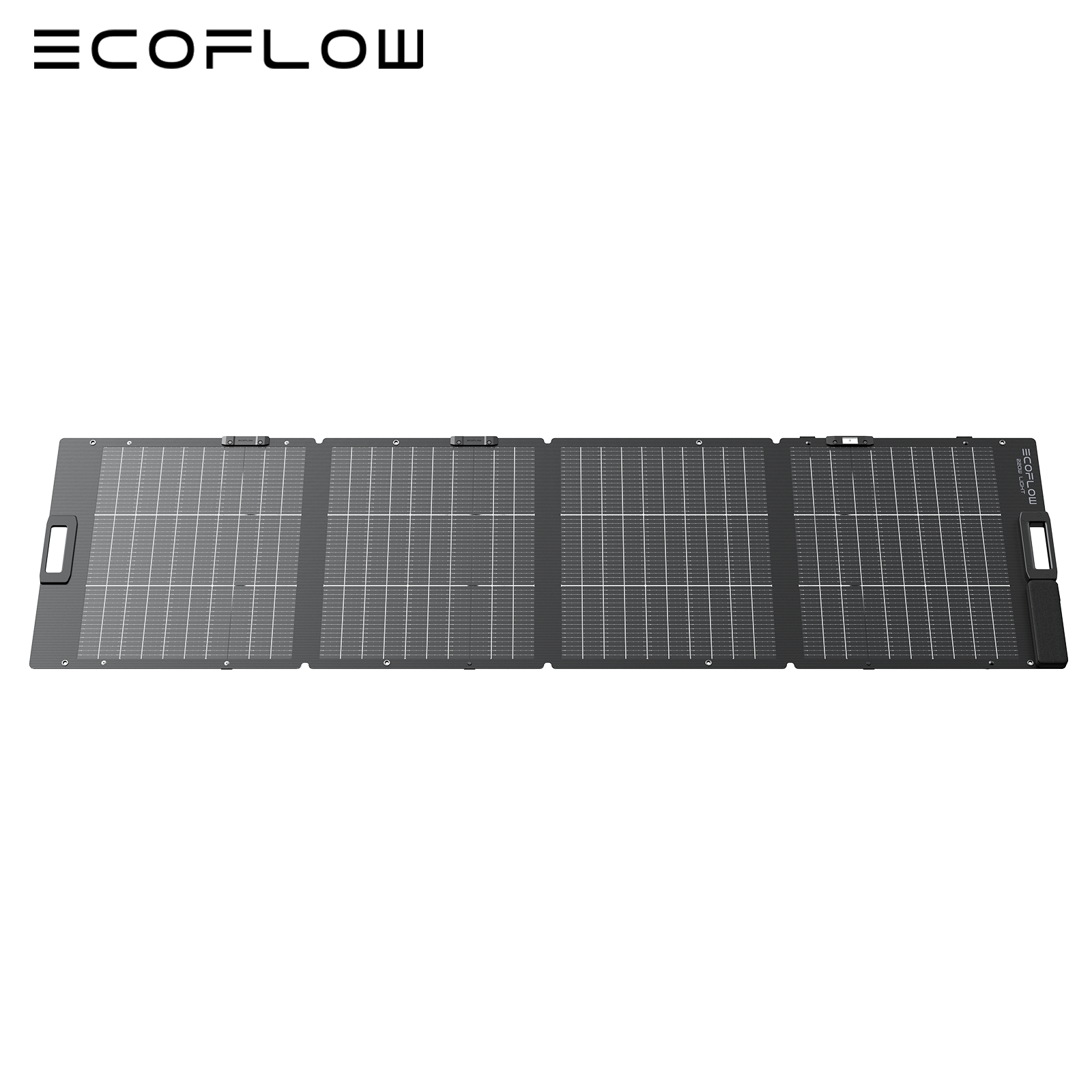 ECOFLOW 220W Lightweight Bifacial Foldable Solar Panel Portable PV Power Supply
