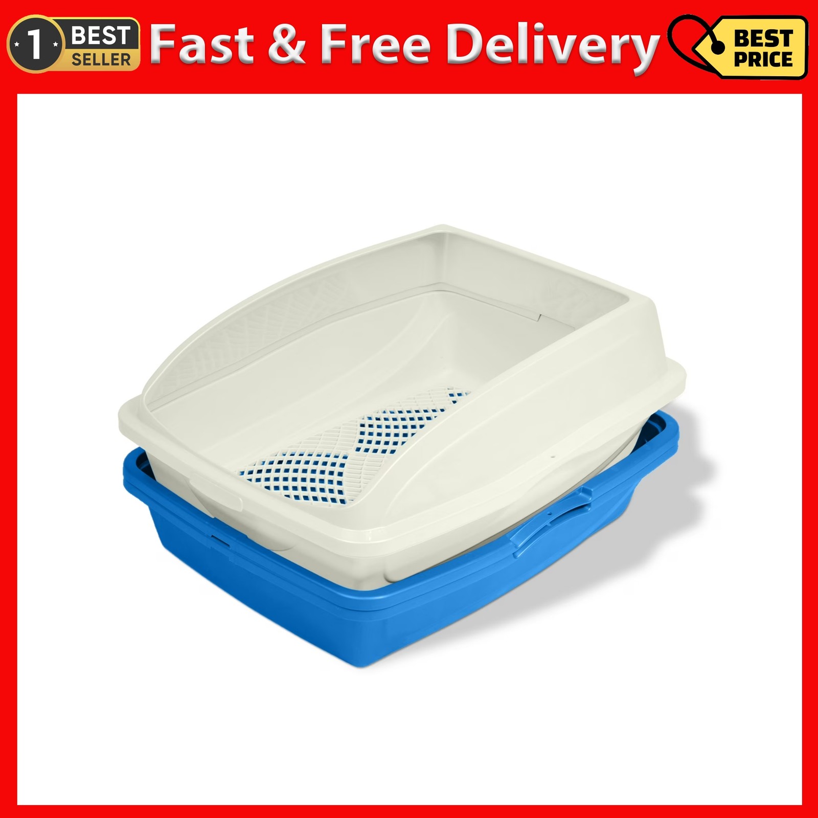 Van Ness Framed Sifting Cat Litter Pan