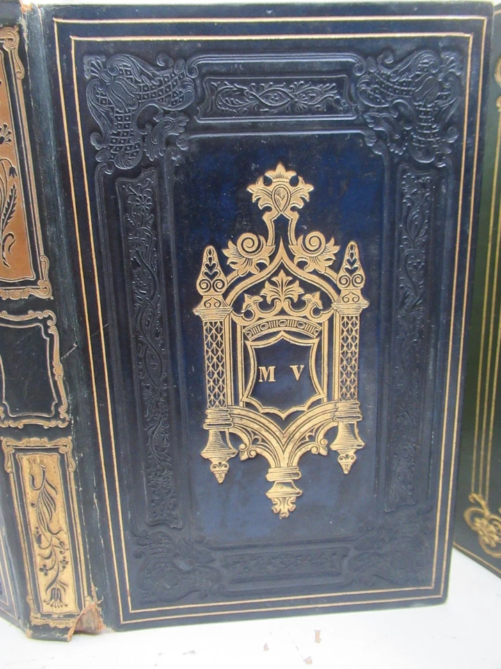 KEEPSAKE EMOTIONS SCENES VIE INTIME 1840BEAUVOIR SOULIE ROMANTISME Belle Reliure - Photo 2/4