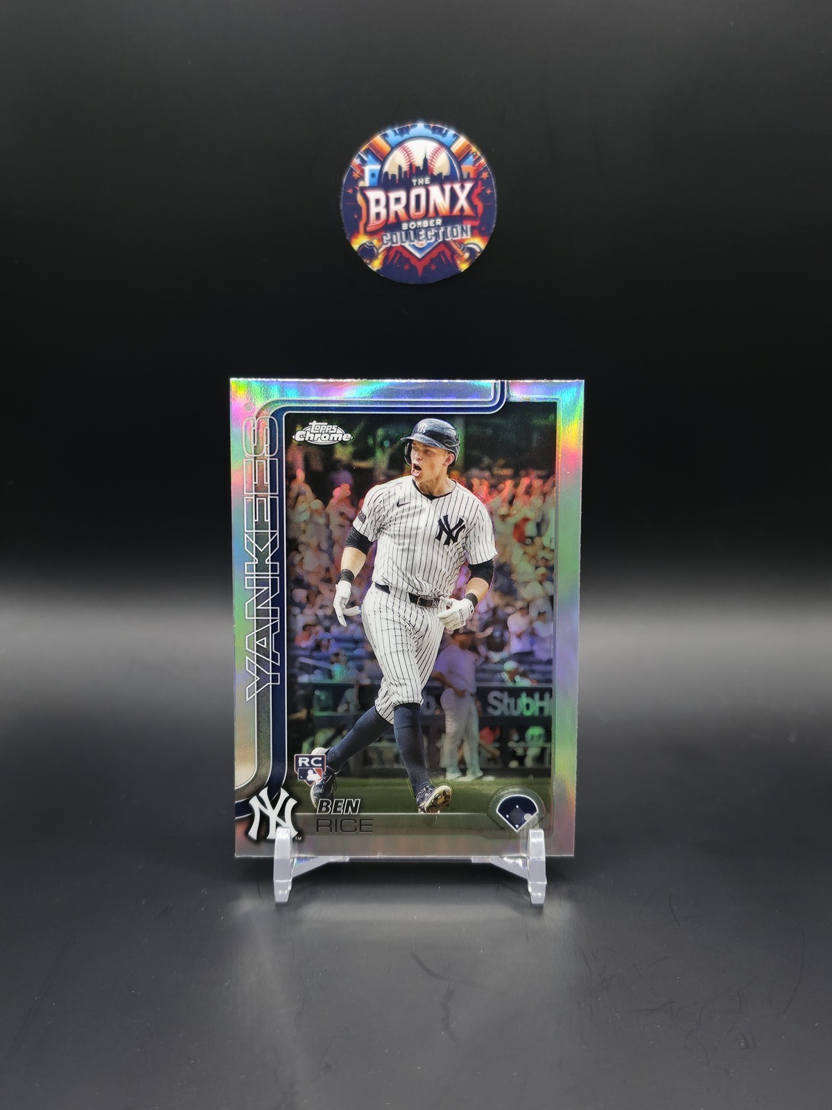 2025 Topps Heritage #406 Ben Rice Chrome Refractor