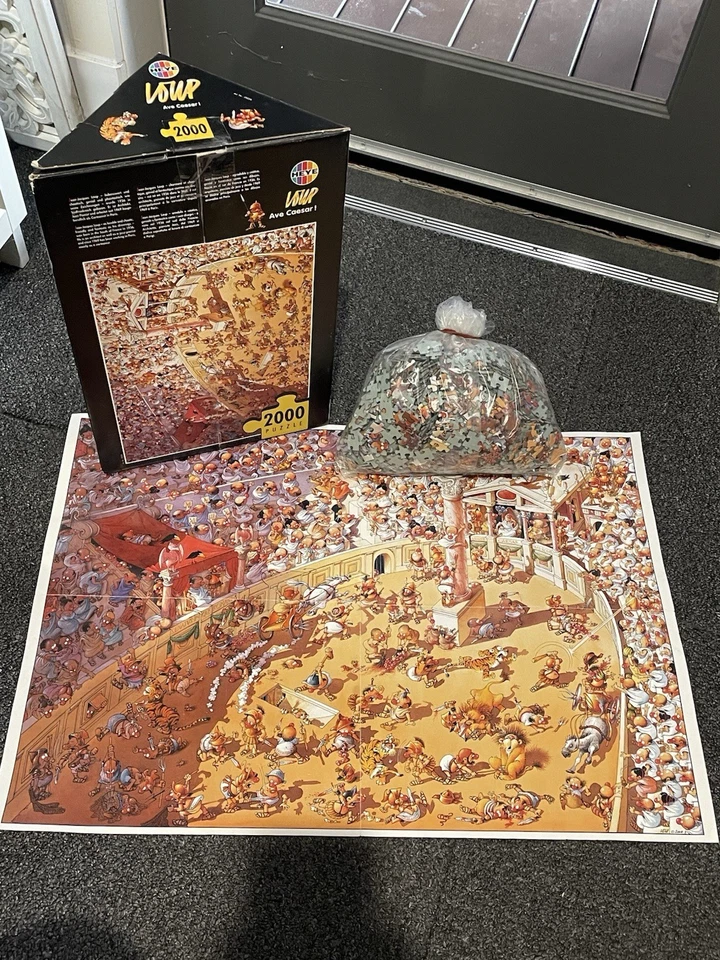 🧩 Ave Caesar! Heye Puzzle Loup +++ 2000 Piece Jigsaw 🧩 - image 4 of 4