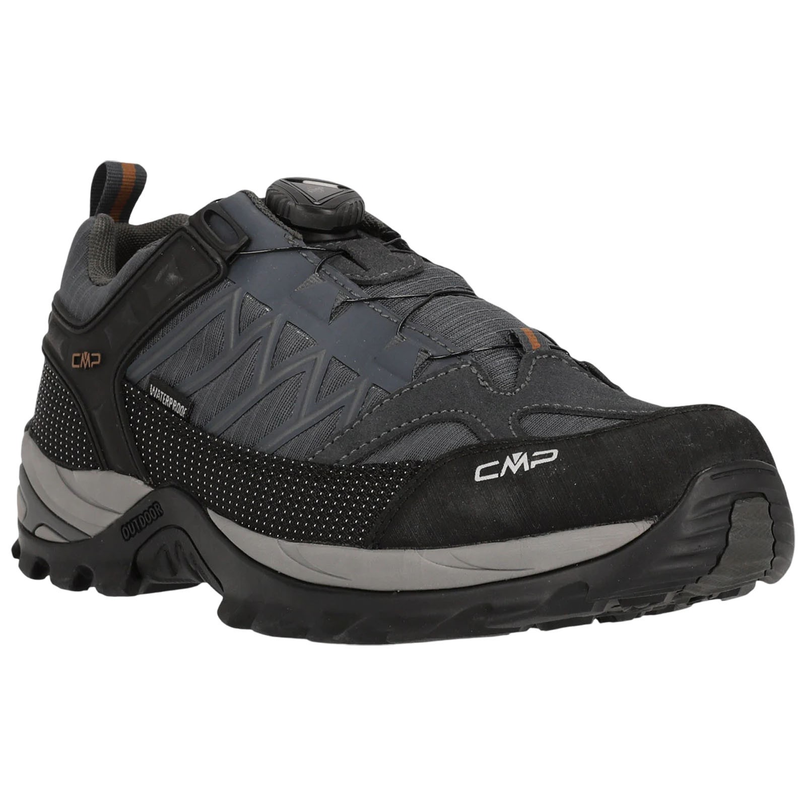 CMP Hombres Impermeables Zapatos para Caminar Senderismo Entrenadores Rigel FITGO Transpirable Comodidad