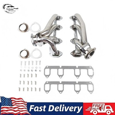 For Ford Big Block FE 330 360 390 428 V8 Stainless Shorty Hugger Exhaust Headers
