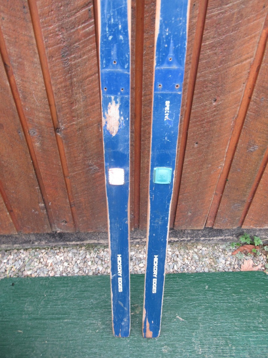 OLD Wooden Snow Skis 71