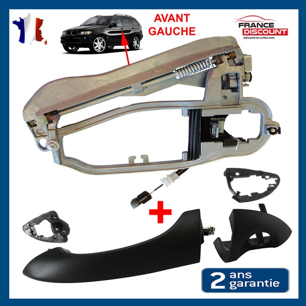 Mechanismus + AußEngriff FüR Die Linke VordertüR FüR Bmw X5 E53 51218243615-image