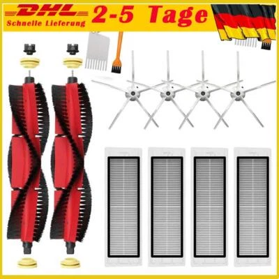Zubehör Für Roborock S50 S5 Max S6 Max S6 MaxV S6 Pure Staubsauger Filter Mop DE