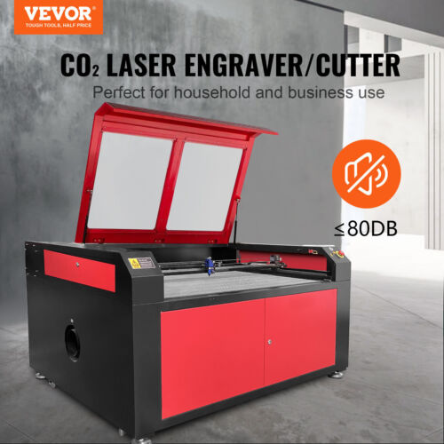 VEVOR 130W Laser Cutter Engraver Cutting Engraving Machine 35"x55" Ruida Board