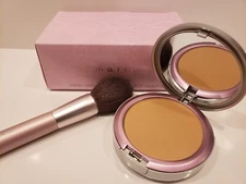 Mally ~ Diamond Un-Powder w/ Brush & Puff~ Tan/Rich ~ 0.26 oz ~ NIB