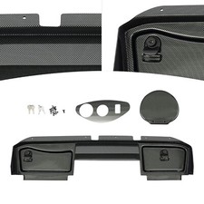 Carbon Fiber Style Golf Cart Dashboard Dash Cover Kit For EZGO RXV 2008-2015