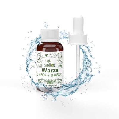 Warzenentferner Lösung mit Wasserstoffperoxid + DMSO  inkl. Pipette  Inhalt 10ml