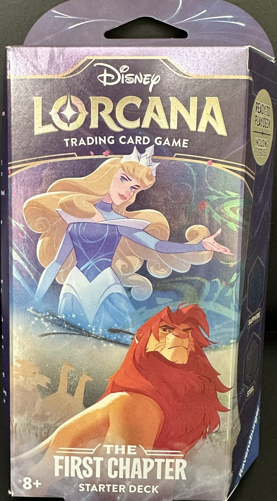 Lorcana The First Chapter Starter Deck 2024 - Sapphire/Steel ENG