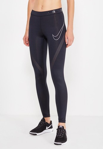 WOMENS NIKE PRO HYPERCOOL TRAINING TIGHTS SIZE XS 888394 010)BLACK/WHITE  RUNNING | eBay
