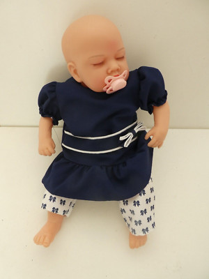 THE MAGIC TOY SHOP 16''  BABY GIRL/BOY DOLL, CLOSED EYES, OUTFIT, DUMMY SOFT BODY