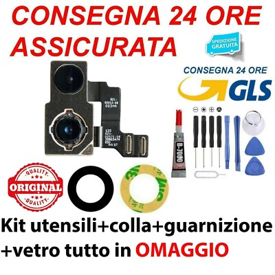 Vetro Di Ricambio Per Lente Fotocamera Posteriore IPhone 12/12 Mini - Foto 3