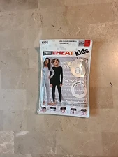 NEW 32 Degrees Heat Shirt and Legging Baselayer Kids Medium Grey 2 Pc Set 