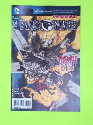 Blackhawks #7 2012 DC Comics 8.0 Comic Book L72-72