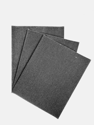 Norton Schleifmaterial Für Putz – 120er Körnung, 93 X 230 Mm, 3 Stück, Beidseitig Nutzbar