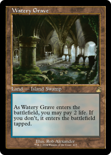 MTG Watery Grave (Retro) Ravnica Remastered Near Mint - Picture 1 of 1