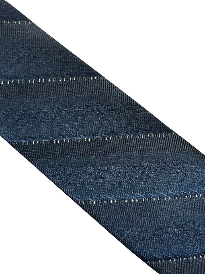 男士领带黑色亮片条纹婚礼经典葬礼 Frederick Thomas 著 — 第 2/4 张图片