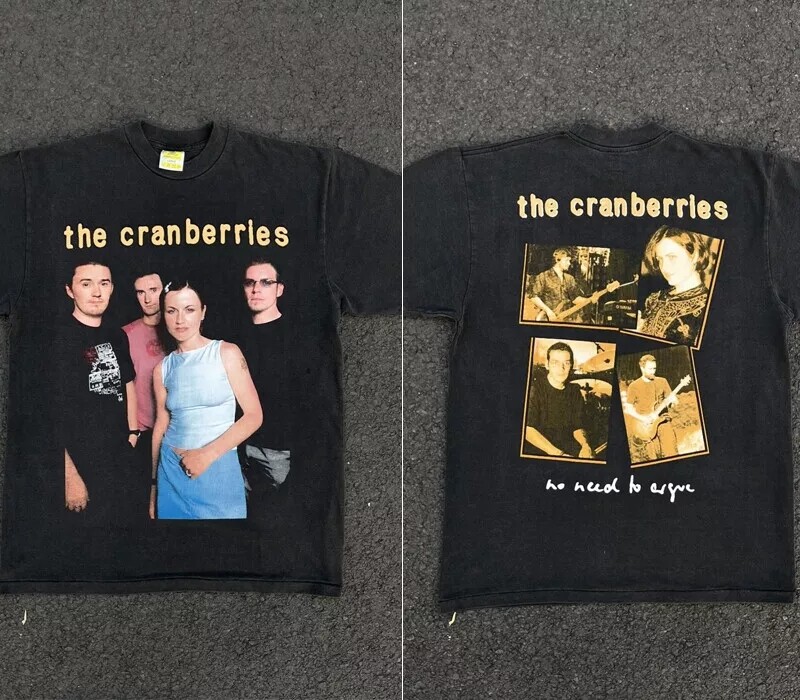 The Cranberries Band Rare Design Basic 2 Side Black Unisex T shirt