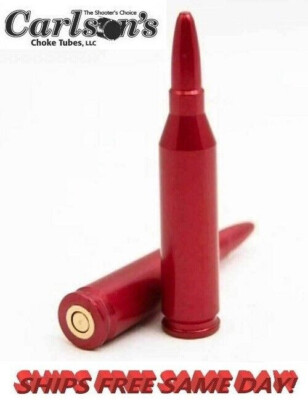 Carlsons Snap Cap Aluminium Rot, 2er Pack Für 243 Winchester Neu! # 00051
